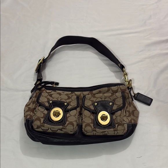 Coach Handbags - Coach Vintage Y2k Legacy Signature 65TH Anniversary Shoulder Bag Logo Handbag